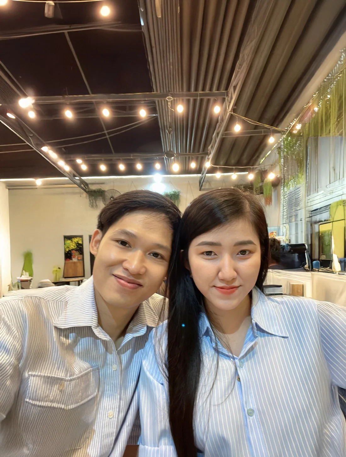 Thanh Tuyền và Đức Hoàng bên nhau